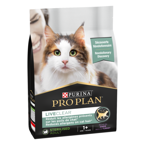 Purina Pro Plan LiveClear Cat Sterilised Adult Turkey
