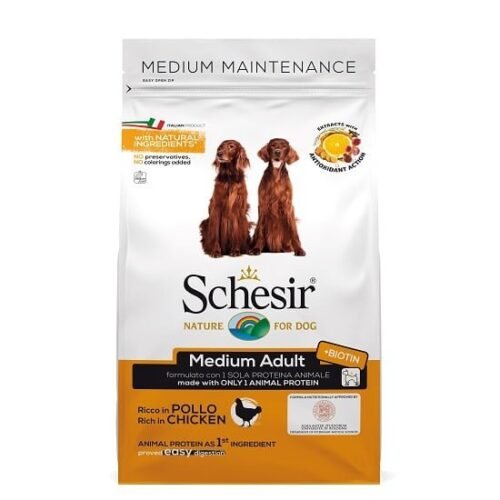 1958251.01.jpg Schesir Dog Medium Adult Chicken 3kg