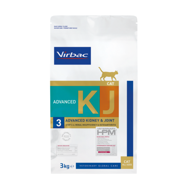 360194_bag_hpm-advanced-kidney-cat_3kg_face__28366.png Virbac Veterinary HPM Cat Advanced Kidney & Joint Support KJ3 3kg