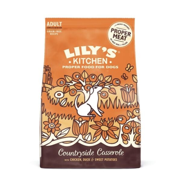5060184240703_-_lk_dry_dog_chicken_duck_2.5kg_2.jpg Lily's Kitchen Dog Countryside Casserole Adult Chicken & Duck 2.5kg X 4