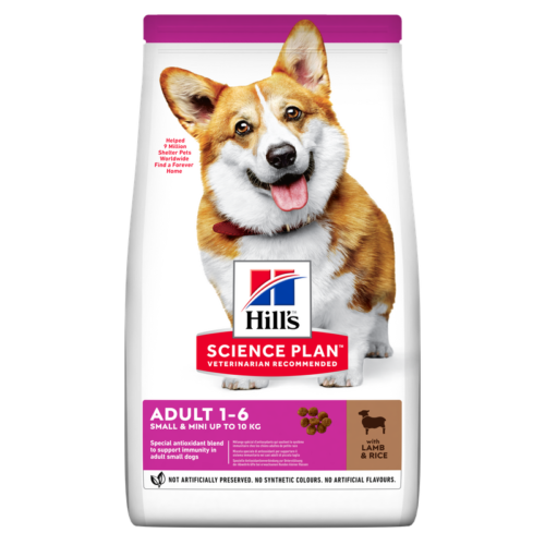 Hill's Science Plan Dog Adult Small & Mini Lamb & Rice 1.5 kg