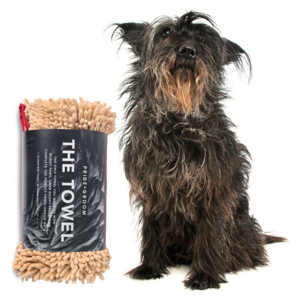 Microfiber Pet Drying Towel with Hand Pockets