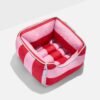 Bolster Cat Bed with Removable Cushion
