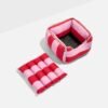 Bolster Cat Bed with Removable Cushion