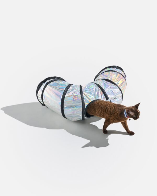 Collapsible Cat Tunnel with Peek Windows